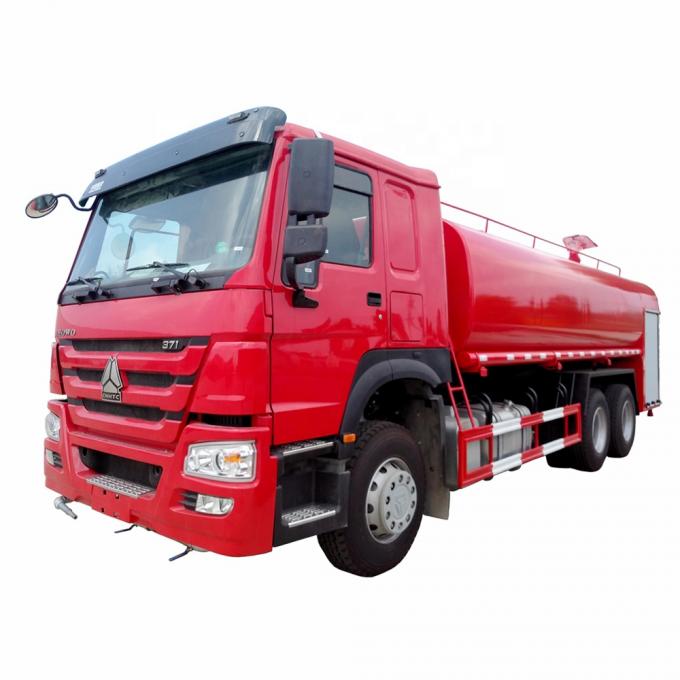 HOWO 6x4 371hp 20T 20000L آبپاش آبپاش کامیون آب کامیون کامیون آتش نشانی کامیون برای فروش