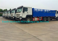 HOWO HW79 کامیون های سنگین باربری سقف 6x4 نوع درایو نوع 266 اسب بخار دوگانه