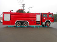10 وسیله نقلیه امنیت آتش نشانی کامیون کامیون وسایل نقلیه 3 محور LHD / RHD فرمان