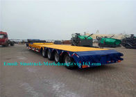 Tri Axes 50 Tons SINOTRUCK تریلر سنگین تخت کم هزینه برای حمل و نقل ماشین
