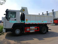 4x2 6 رینگ کامیون، Howo کامیون کمپرسی 18m³ Cubage ظرفیت ZZ3167M3811