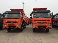 کامیون کمپرسی کامیون سنگین HW76 برای راه های عادی / حمل و نقل دشوار