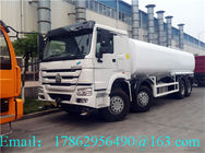 336 HP 8x4 کامیون آب کامیون / کامیون آب 75km / H حداکثر سرعت