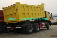 10 ویلر 6x4 زرد سنگین کامیون کمپرسی برای راه حل پروژه جاده ZZ3257N3847A