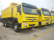 کامیون بزرگ زرد، 6x4 کامیون های دیزلی سرسبز مورد استفاده در معدن ZZ3257N3847A