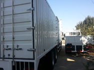 سفید ظرفیت 41-50 تن کامیون های سنگین کامیون دیزل نوع سوخت اختیاری رانندگی