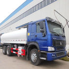 HW13710 تانکر حمل و نقل سوخت کامیون 6x4 371HP 16 M3 ظرفیت ZZ1257M5247A