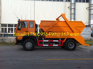 تمیز کردن شهر فشرده سازی ویژه کامیون زباله کامیون 12 -14 CBM ZZ1167H501GD1