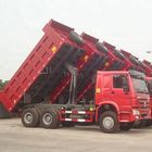 80km / h کامیون کمپرسی معدن / 30 تن کامیون کمپرسی با ZF8098 هیدرولیک فرمان ZZ3257N3847A