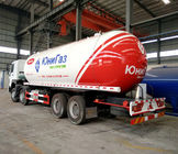 Mobile Howo پروپان تانک کامیون / LPG تحویل کامیون 8x4 36000 لیتر ZZ1317N4667W