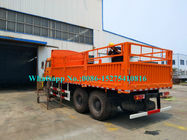 نارنجی 2642 420hp 6x6 کامیون های سنگین با FAST Gearbox 12.00R24 تایر