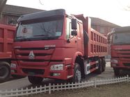 371 اسب بخار موتور SINOTRUK HOWO کامیون برای حمل و نقل سنگ شن و ماسه