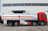 فولاد کربن FAW J6 8x4 روغن تانکر کامیون ظرفیت 30cbm یک سال گارانتی