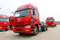 قرمز رنگ JH6 10 چرخ 6x4 تراکتور کامیون تریلر با FAW تک کاهش 457 محور