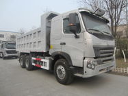 HOWO A7 6X4 420PD کامیون های سنگین با 10 چرخ 420 اسب بخار موتور / تهویه مطبوع کامیون دامپینگ