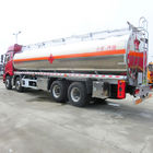 CA5310GYYP63K2L6T4E4 8x4 تانکر کامیون / 28000L کامیون های تحویل نفت با مواد فولادی کربنی 4 تا 6 میلی متر