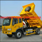 محدوده 4090 مگاوات FAW J5K 4X2 کامیون کمپرسی سنگین وزن 180HP ظرفیت 9 مگاوات