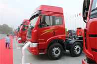 کامیون کمپرسی قرمز J5P 6 * 2 / کامیون سنگین FAW JIEFANG Right Drive
