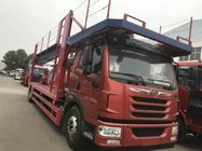 FAW CA1560 4x2 دو لایه کامیون کامیون برای حمل و نقل ماشین نوع انتقال اتوماتیک