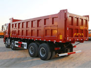 FAW 8x4 40 تن کامیون های سنگین وظیفه ای با کابین هان V و فرمان قدرت