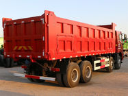 FAW 8x4 40 تن کامیون های سنگین وظیفه ای با کابین هان V و فرمان قدرت