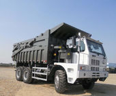 ZZ5707S3840AJ 6x4 70T کامیون های معدنی با کابین HW7D 3800 + 1500mm پایه چرخ