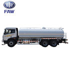 JIEFANG FAW J5M 6 * 4 کامیون تانکر آب دیزل Euro 2 دوره 10001 - 15000L