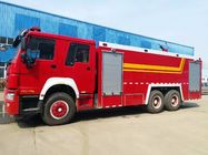 کامیون ویژه قرمز، کامیون آتش سوزی HOWO اضطراری 6x4 سنگین