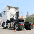 سفید Faw J7 35 تن 4x2 تراکتور کامیون 3800mm فاصله یورو 5 12.52L جابجایی