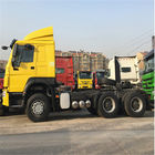 Sinotruk Howo 6x4 371HP کامیون تریلر Tractor Euro 2 نوع سوخت دیزل