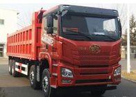 FAW JH6 12 Wheels 420hp 8x4 کامیون کمپرسی برای حمل و نقل استاندارد یورو 5