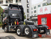 کامیون تریلر رنگ سیاه تراکتور با لاستیک 295 / 80R22.5 و حداکثر سرعت 115 کیلومتر در ساعت