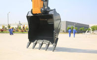 سطل زرد XCMG XE305D 30 Ton Crawler Excavator Hydraulic 1.4m³ سطل