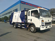6001 - 10000L کامیون مخصوص جمع آوری زباله از نوع کامیون / سوخت دیزل نوع خاص