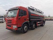 FAW 10 چرخ کامیون تانکر شیمیایی خطرناک با شاسی CA1250PK2L5T3BE5A80