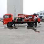 کامیون 300 متر عمق چاه آب حفاری چاه نصب شده 6 × 4 شاسی 85 کیلومتر در ساعت