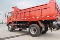 گیربکس دستی 10 Ton 4X2 6 Wheel Dump Truck RHD / LHD Tipper Truck