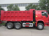SINOTRUK HOWO 25 تن 6x4 کامیون کمپرسی 336 اسب بخار یورو دو تک - کلاچ خشک صفحه