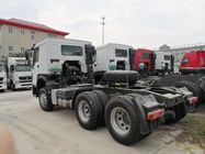 کامیون تریلر تراکتور 420HP 6X4 Howo با کابین انتقال HW19710 و HW76 Cab