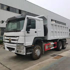 بادوام Sinotruk Howo 6x4 Dump Truck 371 اسب بخار با پلت فرم بدنه واژگون یورو 2