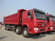 یورو 4 380HP کامیون کمپرسی سنگین ZZ3317N3867D1 با نوع 12.00R20