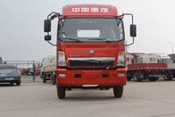 ظرفیت بالا Elegant Howo Light Truck 4x2 5 Ton ظرفیت قرمز رنگ یورو 2 ایمنی بالا