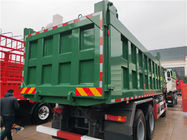 کامیون کمپرسی سنگین کمپرسی سنگین 10 ویلر سبز با انتقال HW19710