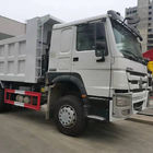 18 متر مکعب Sinotruk Dumper Truck 371HP 6X4 10 تایر 21-30 تن نوع انتقال دستی