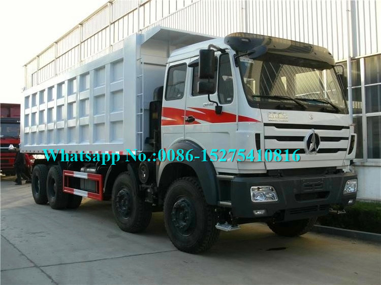 کامیون کمپرسی 4138 کیلوگرم 380 هارمونیک 8x4 برای DR CONGO با ظرفیت بار 35T