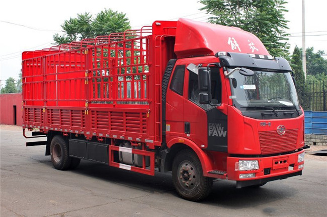 J6L 1 تا 10 تن کامیون کامیون سنگین دیزل یورو 3 با سرعت بالا 48-65 کیلومتر در ساعت