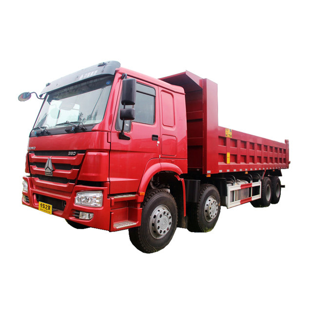 8x4 12 ویلچر کامیون واگن برقی معدن سنگین برای حمل و نقل سنگ ماسه و سنگ ZZ3317N3067W