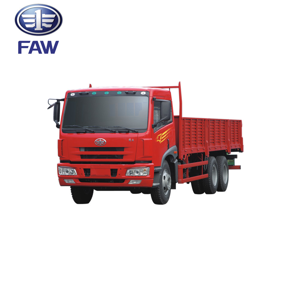 JIEFANG RHD / LHD FAW J5M 13 تن کامیون لنگ کامیون 6 * 4 یورو 2 نوع سوخت دیزل