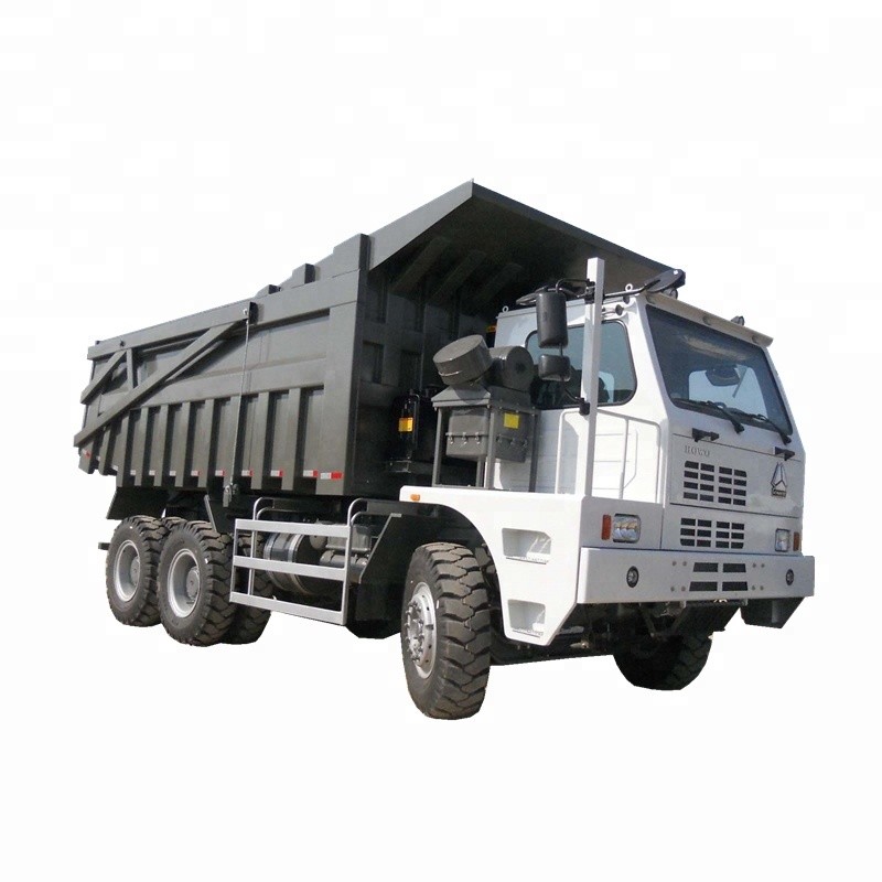 10 چرخ کینگ کامیون کمپرسی معدن 371HP یورو 2 61 تا 70 تن ظرفیت بار