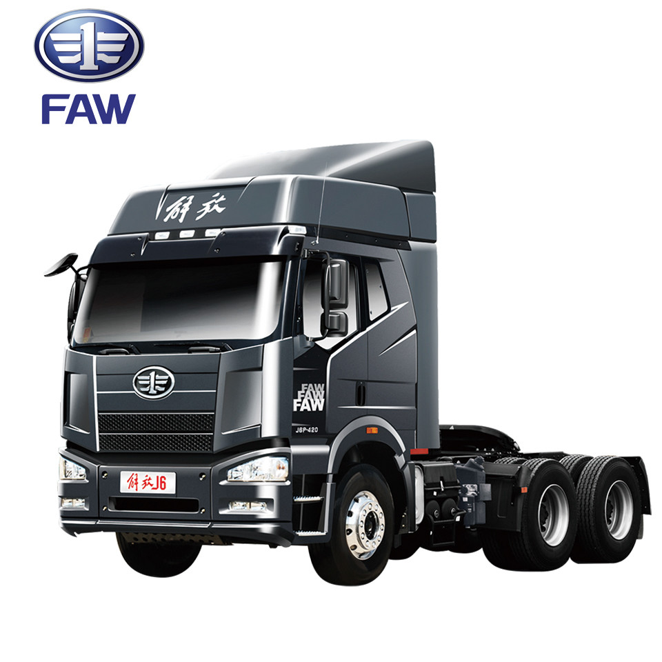 استاندارد انتشار FAW JH6 Manual 6x4 کامیون های سنگین کامیون تراکتور چپ / راست دست